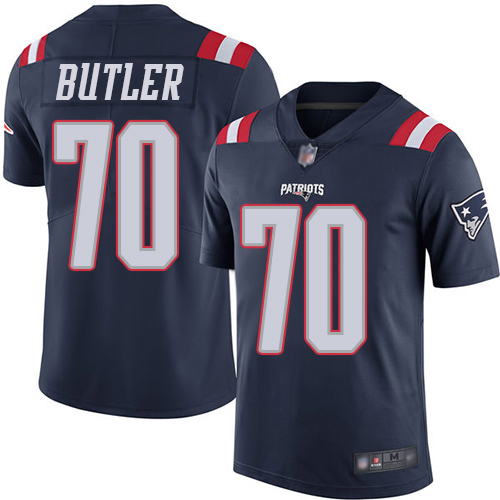 New England Patriots Football #70 Rush Vapor Untouchable Limited Navy Blue Men Adam Butler NFL Jersey->youth nfl jersey->Youth Jersey